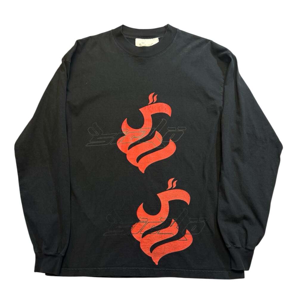 Sicko Born From Pain Long Sleeve Black and Red Rare